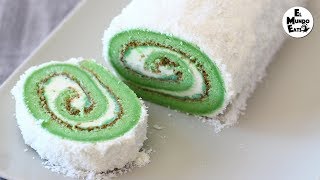 Pandan Roll Cake [upl. by Ellenrahs]