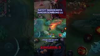 Akibat Recall Recall di depan Gatot 🗿 mobilelegends heromlyangbagusuntukpushrank [upl. by Cad554]