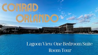 3 Miles from Magic Kingdom  Conrad Orlando  Lagoon View Suite King Bed [upl. by Silvanus]