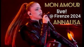 annalisa  monamour  Annalisa’s Concert Tour 2024 Live  the Mandela Forum Firenze 06042024 [upl. by Wanids]