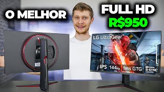 O MONITOR GAMER FULL HD MAIS RECOMENDADO LG ULTRGEAR 27 1MS IPS E 144HZ POR R950… [upl. by Aicilanna]