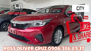 2025 Honda City 14 S CVT Ignite Red Metallic [upl. by Naibaf]