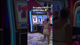 BRO IS GOING TO WIN A GAZILLION DOLLARS casino slots jackpot [upl. by Daht8]