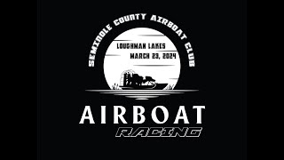 Loughman Lake AirBoat Racing [upl. by Aitnwahs]