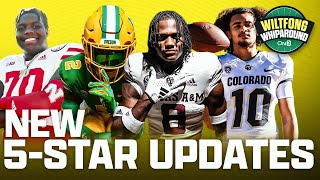 Colorado Nebraska Oregon Texas LSU Battling for FINAL 5Stars  Expert Predictions amp Opinions [upl. by Arlan]