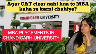 MBA from CHANDIGARH UNIVERSITY Placements Fee structure Course details chandigarhuniversity [upl. by Aromat]