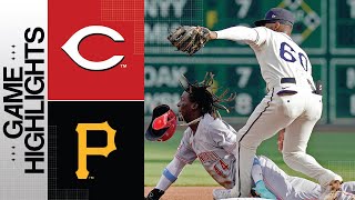 Reds vs Pirates Game 2 Highlights 81323  MLB Highlights [upl. by Binnings]