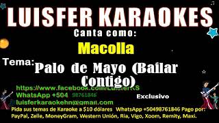 Macolla Palo de Mayo  Karaoke Demo [upl. by Virgina]