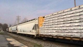 A Day on the NS Harrisburg Line Part 1  Richland PA April 2 2011 [upl. by Enyledam]