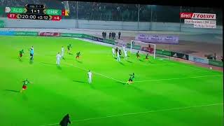 BARRAGE MONDIAL QATAR 2022  MATCH CAMEROUNALGERIE  LE BUT DE LA VICTOIRE [upl. by Lechar430]