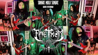 FAETHOM  Sangre Mala Sangre Guitar Playthrough [upl. by Aivartal]