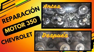 reparación de motor 350 chevrolet [upl. by Jillian]