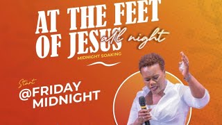 MIDNIGHT BATTLE 🔥SOAKING AT THE FEET OF JESUS🔥 [upl. by Nodnrb]