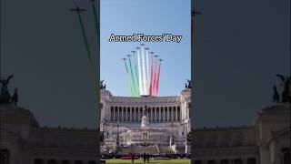 Armed Forces Day in Italy shorts november4 [upl. by Aeslek]