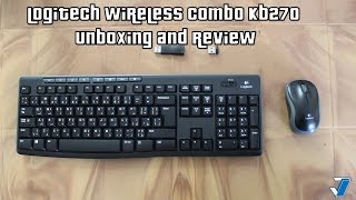 Logitech MK270 Wireless Combo Unboxing and Review [upl. by Cleary171]