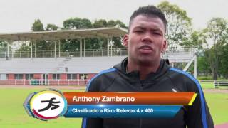 Anthony Zambrano de Supérate Intercolegiados a Rio 2016 [upl. by Giliane]