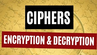 What are Ciphers  Encryption and Decryption using Ciphers [upl. by Ahseyk]