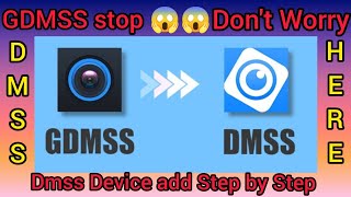 How to setup DMSS mobile App  Gdmss not working DMSS set up in Mobile  DMSS device add [upl. by Uttasta]