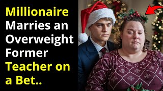 Millionaire Marries His Overweight Former Teacher on a Bet at Christmas and Is Surprised When [upl. by Eiveneg]