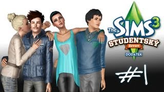 Lets Play  The Sims 3 Studentský život část 1  Vyrážíme na univerzitu [upl. by Neicul]