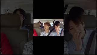 BTS carpool karaoke with jamesshort bts funny comedy edite sjunnie ytshort kpop boyband [upl. by Atse]