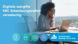 Digitale aangifte KBC Arbeidsongevallenverzekering [upl. by Hess]