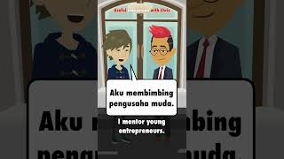 Learn Indonesian Do you like mentoring shorts [upl. by Humfried]