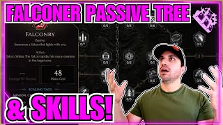 Last Epoch FALCONER REVEAL Skills amp Passive Tree BUCKLE UP [upl. by Aicac481]