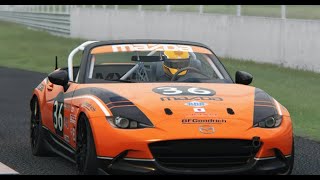 silverstone national mx5 assetto corsa LFM TEAM MAIA FANTASTICA CORRIDA [upl. by Mauceri]