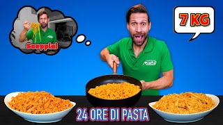 HO MANGIATO SOLO PASTA PER 24 ORE Quasi a scoppiare  CHEAT DAY [upl. by Tacklind]