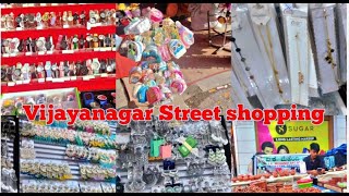 Vijayanagar Street shopping🛍️💸 [upl. by Rici]