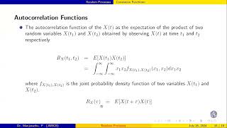 Correlation Functions AutoCorrelation Functions CrossCorrelation Functions [upl. by Ashlen]