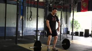 Snatch Grip Deadlift  Snatch Pull [upl. by Elocn]