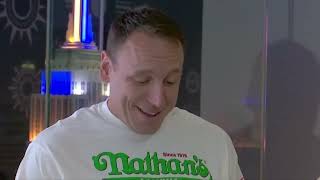 Joey Chestnut set to compete against soldiers in food contest in Texas [upl. by Saphra]