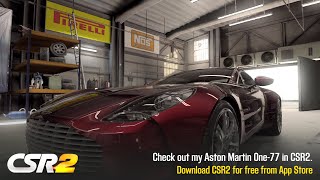 【CSR2】One77 shift amp tune for 8142 slow motion [upl. by Benco]