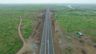 NEW GREEN FIELD INTERNATIONAL AIRPORT HIRASAR RAJKOT CONSTRUCTION [upl. by Nodarb]