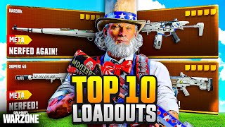 TOP 10 BROKEN META Loadouts in Warzone Rebirth Island [upl. by Clover484]