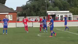 Wisbech Town v Harrowby United  UCL  170824 Wisbech goal only [upl. by Obie]