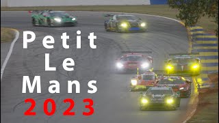 Petit Le Mans 2023 Highlights [upl. by Notsruht]