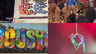 univerSoul Circus 🤡  Houston TX weekend trip  Rubi Rose Mocha Fest pool party 🏊🏽‍♀️ [upl. by Vincentia]