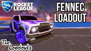 Fennec Loadout  PIMP MY ROCKET LEAGUE RIDE Details in Description [upl. by Alicul]