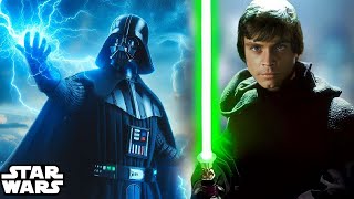 Why Luke Skywalker Said Force Lightning Was the Most EVIL Force Ability Ever [upl. by Tartaglia360]