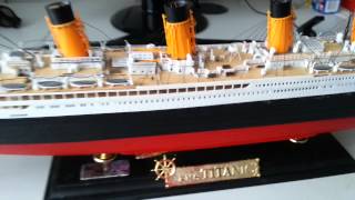 RMS TITANIC MODEL 1400 [upl. by Anaillil]