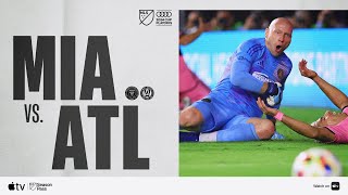 Inter Miami CF vs Atlanta United  Audi 2024 MLS Cup Playoffs  Full Match Highlights [upl. by Dodi]