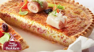 Quiche Lorraine  Roger van Damme Bakken [upl. by Swain]