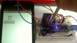 App Inventor 2 receive arduino 2 potmeter value [upl. by Anirrok104]