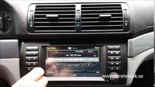 BMW E39 bilstereo montering [upl. by Thurnau]