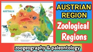 Australian Region  zoologycal Regions  zoogeography and paleontology [upl. by Euqinna]