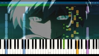 Assassination Classroom Epic OST quotHaritsume Ta Kuukiquot Synthesia Piano Tutorial [upl. by Elsa]