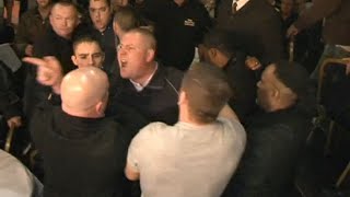 Classic Unlicensed Boxing  Fight Breaks Out in Crowd [upl. by Darren]